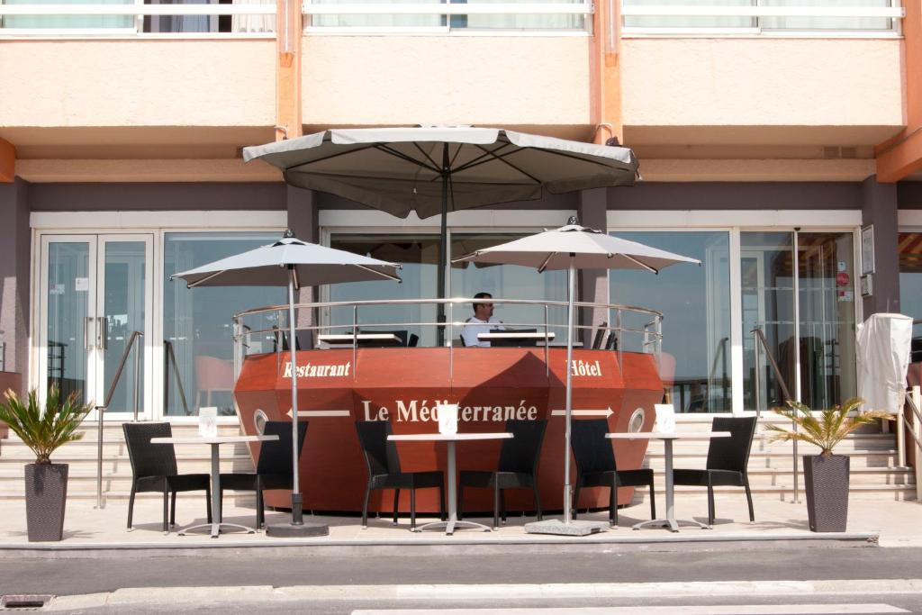 Logis Hôtel Mediterranee Port-la-Nouvelle Exterior foto